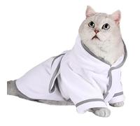 Générique Peignoir pour Chien,Manteau Absorbant à Capuchon pour Chiot - Robe Bain Chaude pour Chien Chat Après Douche Piscine - pour Chat Piscine Salle de Bain