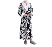 Générique Peignoirs Robe De Chambre Homme Peignoir Bain Eponge Nid D'abeille Microfibre Personnalisé Piscine Grande Taille Sortie Poncho Surf Manches Longues