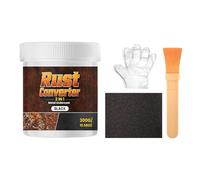 Générique Peinture Convertisseur De Rouille Automobile | Finition Noire De Longue Durée 300 g - Revêtement Antirouille pour Auto - Pour Camping-Car Remorque Portail Rampe Châssis Pont Bateau