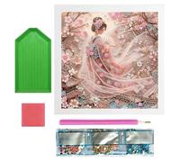 Générique Peinture de Gemmes | DIY Brillant Élégant Décoratif | Kit de strass pour décoration murale | pour, Adultes, Famille, Chambre, Salon, Anniversaire, Vacances