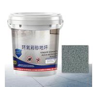 Générique Peinture De Sol Époxy - 500ml 5.12x5.12x5.12 In | Revêtement De Sable Résine | Finition Protectrice Durable Pour Béton Garage Sous-sol Atelier Rénovation Imperméable