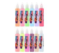 Générique Peinture Pour Bougies | 12 Couleurs Vives Stylo À Peinture Bougie,Marqueurs Pour Dessin Et Écriture Conviviaux Pour Débutants Pour Toile De Coton Verre Et Artisanat Pour