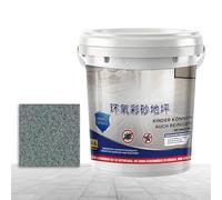 Générique Peinture pour Sol Époxy,Auto-nivelante Haute Brillance - Peinture Époxy avec Agrégat pour Béton | Pour béton, maison, logement, extérieur, douche, garage