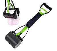 Générique Pelle À Crotte pour Chien, Pelle Ramasse-Crottes Pliable pour Chien Outil De Ramassage De Merde À Long Manche Durable De 23 Pouces pour La Cour, La Pelouse