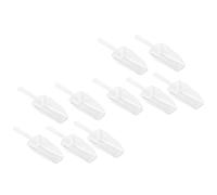 Générique Pelle à glace, pelle en plastique, cuillère doseuse multifonction 10 pièces, mini format portable, pour bonbons et petits aliments, maison et cuisine