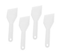 Générique Pelle à Glace pour Congélateur Lot de 4 en Plastique Robuste Grattoir Antigel Léger pour Réfrigérateur et Congélateur Outil de Nettoyage Pratique pour Dégivrage Maison