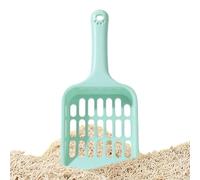 Générique Pelle à litière pour Chat Tamis Ergonomique pour excréments | Pelle à Litière avec Manche Long pour couloir, animalerie, appartement, balcon, maison, buanderie