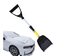 Générique Pelle À Neige pour Voiture | Partie Extensible de 71 à 86 Centimètres | Pelle Compacte Voiture avec Poignée | pour Camions, Véhicules, Motoneiges, Quads, Pare-brises, Allées et Camping