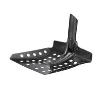 Générique Pelle à Tamiser en Métal pour Jardinage et Nettoyage de Drains, Pelle à Boue Perforée, Outil Manuel Ergonomique pour Entretien des Fossés et Canalisations Extérieures