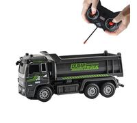 Générique Pelle Mécanique Télécommandée - ABS | Chariot Élévateur 4WD Mini De Chantier RC - Bulldozer Motorisé Assemblage DIY STEM Jouet Garçon Tractopelle avec Pelle Excavation