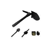 GENERIQUE - Pelle Pliante US Multifonctionnelle De Couleur Noire 9,5x41,5cm