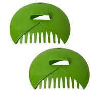 Générique Pelles à Feuilles de Jardin - Griffes de ramassage ergonomiques, ramasseurs de Feuilles et de débris Polyvalents pour Le Nettoyage extérieur, Outil d'entretien de Cour léger
