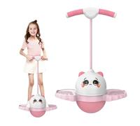 Générique Pelota Hinchable Salto Infantil Con Mango | Juguete Fitness Para Niñas y Niños al Aire Libre | Tema Animales Dibujos Animados, Estimula Ejercicio Divertido y Coordinación Motriz