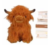 Générique Peluche Animal Douce - Douce Peluche Apaisante pour Le Sommeil Doudou Câlin | Décoration en Vache Mignonne,pour Ados Amis Amoureux des Animaux Canapé Lit Siège Auto Chambre