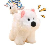 Générique Peluche Animale,Électrique Interactive | Jouet Chien en Peluche Robotisé - pour Femme Enfant Garcon Fille Adolescent Adulte Salon Chambre Etagere Bureau Etude