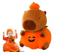 Générique Peluche Capybara Adorable - Peluche Douce Capybara Citrouille - Doudou Collection Adorable pour Filles Garçons Maison Voyage Chambre Salle de Jeux Salon Salle de Classe