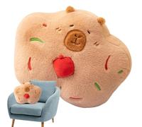 Générique Peluche Capybara,Jouet Doudou Enfant | Doux Jouet 35 cm pour Canapé Chambre Voiture Cadeaux Anniversaire Fêtes Garçons Filles Noël