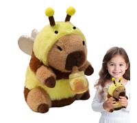 Générique Peluche Capybara - Oreiller Doudou Peluche Capybara Doux | Coussin Décoratif Câlin Décoration Maison Ados Garçons Filles