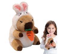 Générique Peluche Capybara,Peluche Mignonne Capybara Jouet Coussin Poupon - Coussin Décoratif Adorable Doudou Câlin Déco Maison pour Voyage Garçons Et Filles