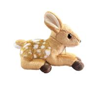 Générique Peluche Cerf - en Peluche Couchée De 6,3 Pouces | Cerf Couché Réaliste Et Doux À Câliner | PE-luche Faon C-ERF | Idéal pour Chambre, Nursery, Salon, Canapé