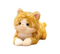 Générique Peluche Chat Coussin Corps Allongée Longueur 50cm