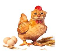 Générique Peluche Chat-Poulet Drôle Coussin Chat-Poulet Originale
