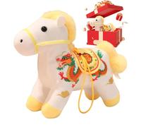 Générique Peluche Cheval - 14 cm Peluche Poney Arc-en-, Peluches | Décoration du Nouvel an Chinois, à Collectionner | Peluches Mignonne année du Cheval, peluch pour Anniversaires