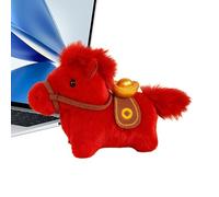 Générique Peluche Cheval du Nouvel an | Ornements de Collection pour l'Année 2026 en Peluche Remplie,Figurine de Chevaux pour la Décoration de Votre Intérieur - pour Amoureux Famille Amis Maman et