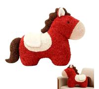 Générique Peluche Cheval,Figurine Adorable Douce Et Ludique - Peluche Cheval de Petite Taille,pour Adultes Familles Collectionneurs Jouets Éducatifs Décoration Anniversaire Nouvel an Chambres