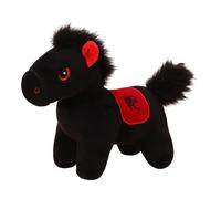 Générique Peluche Cheval,Nouvelle Décoration Douce pour La Maison - Peluche Année du Cheval 2026 | pour Chambre Salon Voiture Bureau Voyage Fête du Printemps Vacances Garçons Filles Amis