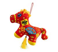 Générique Peluche Cheval,Peluche Style Chinois | Cheval du Nouvel an Chinois | pour Anniversaire Femmes Hommes Famille Petite Amie Fille Sac À Main Fourre-Tout Sac À