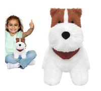 Générique Peluche Chien - Peluche Highland Terrier Jouet Doux,Coussin Décoratif 25 cm Doux pour Déco Canapé Chambre et Table de Chevet