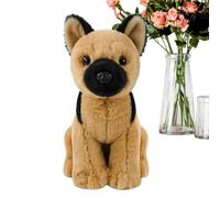 Générique Peluche Chiot Animal Empathique Coussin Décoratif Doux Réaliste | 21,5 cm Animal en Peluche Adorable pour Femme Homme Fille Garçon Salon Bureau Canapé Fête