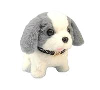 Générique Peluche Chiot Marchant Marche, Aboiement, et Remuement de Queue | Peluche Interactive, Jouet Chien Animal De Compagnie Et Filles Jouet Compagnon Électronique De Rôle Pour Garçons Et