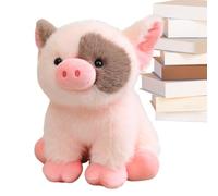 Générique Peluche Cochon en Peluche Douce de 20,3 cm, Compagnon de Confort Animal, Soutien émotionnel, Compagnon de Jeu, ami au Coucher, pour, garçons, Filles, Anniversaire, Halloween, Maison