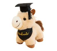 Générique Peluche de Diplôme | Douce et,Peluche Cheval - pour Câlins Dormir Sieste Déco Chambre Canapé