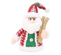 Générique Peluche de Noël | Père Noël Bonhomme de Neige Élan Peluche d'Accompagnement pour | Doux Jouet de Fêtes pour Ados Adultes | Chambre Salon Canapé Table de Chevet
