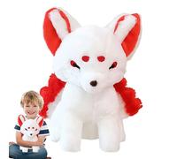 Générique Peluche De Renard en Peluches - À Neuf Queues, Animal De Dessin Animé Mignon, Compagnon d'oreiller Confortable, Peluche À Collectionner | Adorable De Renard À Neuf Queues, Adorable