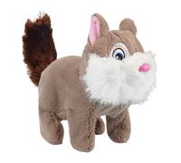 Générique Peluche Écureuil Douce,Peluche Interactive Qui Marche | d'Accompagnement Interactif, Jouet Doux Éducatif pour - Décoration Chambre et Espace Travail