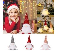 Générique Peluche Elfe GNOME de Noel, Lutin Farceur en Peluche, Mini Elfe pour Décoration De Noel Et Décoration De Table (A, One Size)