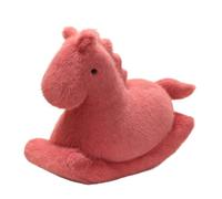 Générique Peluche en Forme de Cheval - Cheval à Bascule 40 cm,Compagnon de Jeu Réaliste - Décoration Bureau Maison Canapé Voiture