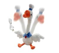 Générique Peluche - Figurine Rechargeable de 34 cm Qui Danse, Chante et enregistre | Peluche pour,Idée Cadeau Anniversaire, Décoration Chambre, Canapé, Voiture