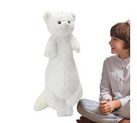 Générique Peluche Furet - 52x20 cm, Peluche Douce, Oreiller en | Mignon Animal en décoratif Compagnon de Couchage Cadeau pour Filles Adultes canapé-lit Utilisation à la Maison