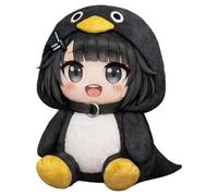 Générique Peluche gugugaga Pingouin,Gugugaga Penguin Peluche Douce et Mignonne,Poupée Pingouin Lavable et Élégante,Cadeau pour Fans (A-avec Son 40cm)
