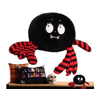 Générique Peluche Halloween à Ventouse, Chauve Souris Araignée Citrouille Jouet Réconfortant, Doudou Enfant Adulte Collectionneur Chambre Voiture Salon Salle de Jeux