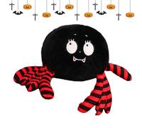 Générique Peluche Halloween avec Ventouse,Chauve-Souris Araignée Citrouille Figurine d'Accompagnement Adulte | Jouet Collection Chambre Enfant Bureau Garderie Voyage Fenêtre Adolescent