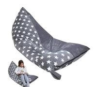 Générique Peluche Jouet de Rangement Pouf Poire, Sac de Jouets en Peluche Housse de Siège de Chaise, 127 x 72 x 72 cm Sac de Jouets en Peluche Housse de Siège de Chaise, Sac Rangement Jouet