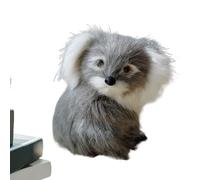Générique Peluche Koala Petit - Modèle Ornement de Bureau,Ornement Mignon pour Vitrine Étagère Bibliothèque Figurine en Peluche Réaliste
