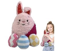 Générique Peluche Lapin De Pâques - Peluche Jouet Compagnon | Oreiller Doux et Câlin,pour Adultes Collectionneurs Chambre Divan Lit Auto