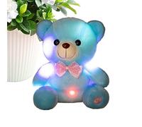 Générique Peluche Lumineuse Animaux - Chiot Doux Brillant avec Licorne Éclairée, Coussin Jouet Décoration Canapé Noël Fête des Cadeaux Anniversaire pour Tout-Petits Bébés Et Garçons Filles